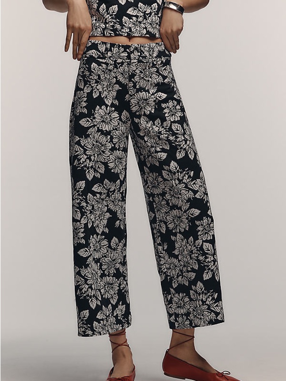 Nwot Maeve Ettie Wide leg pants